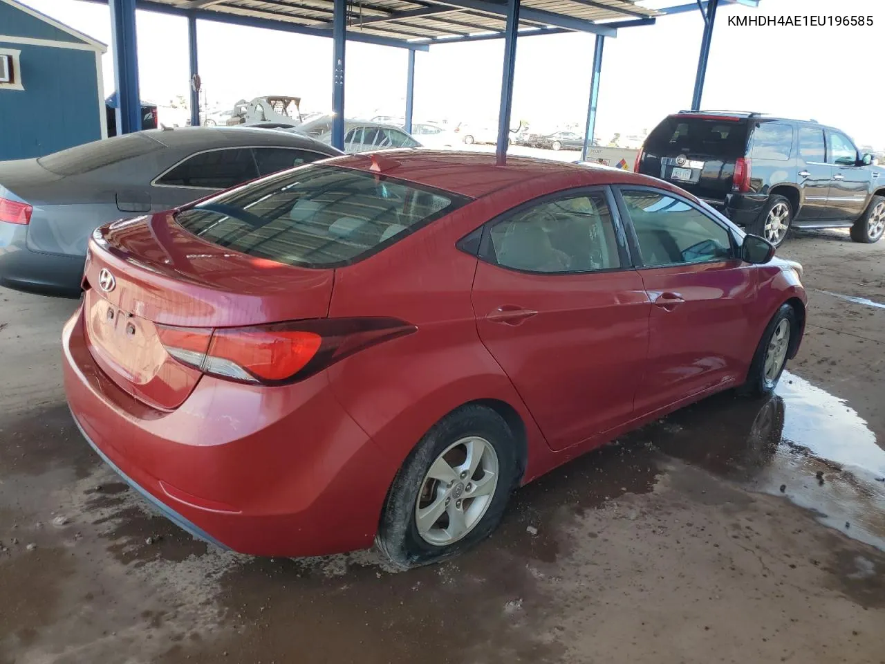 KMHDH4AE1EU196585 2014 Hyundai Elantra Se