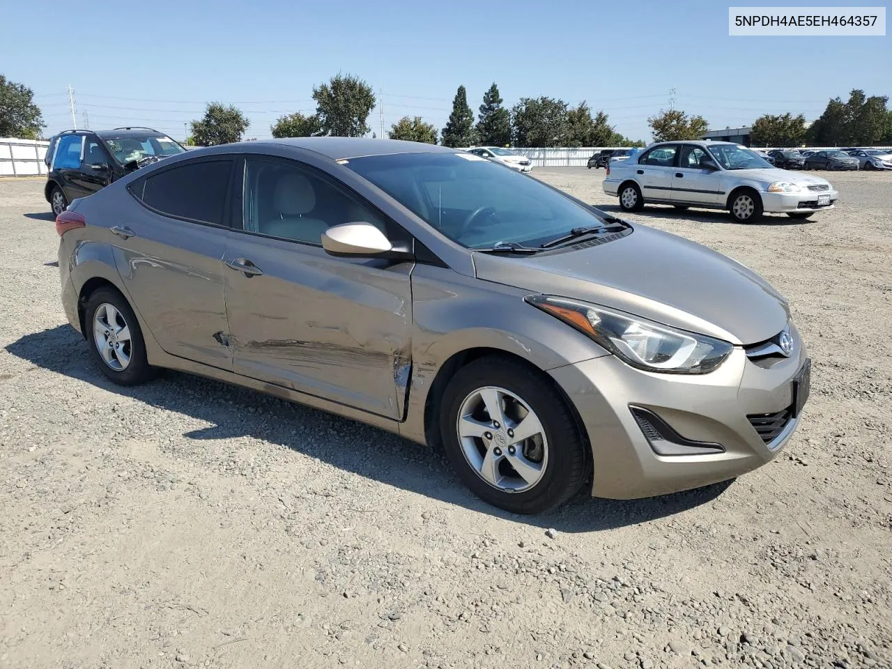 2014 Hyundai Elantra Se VIN: 5NPDH4AE5EH464357 Lot: 69255254