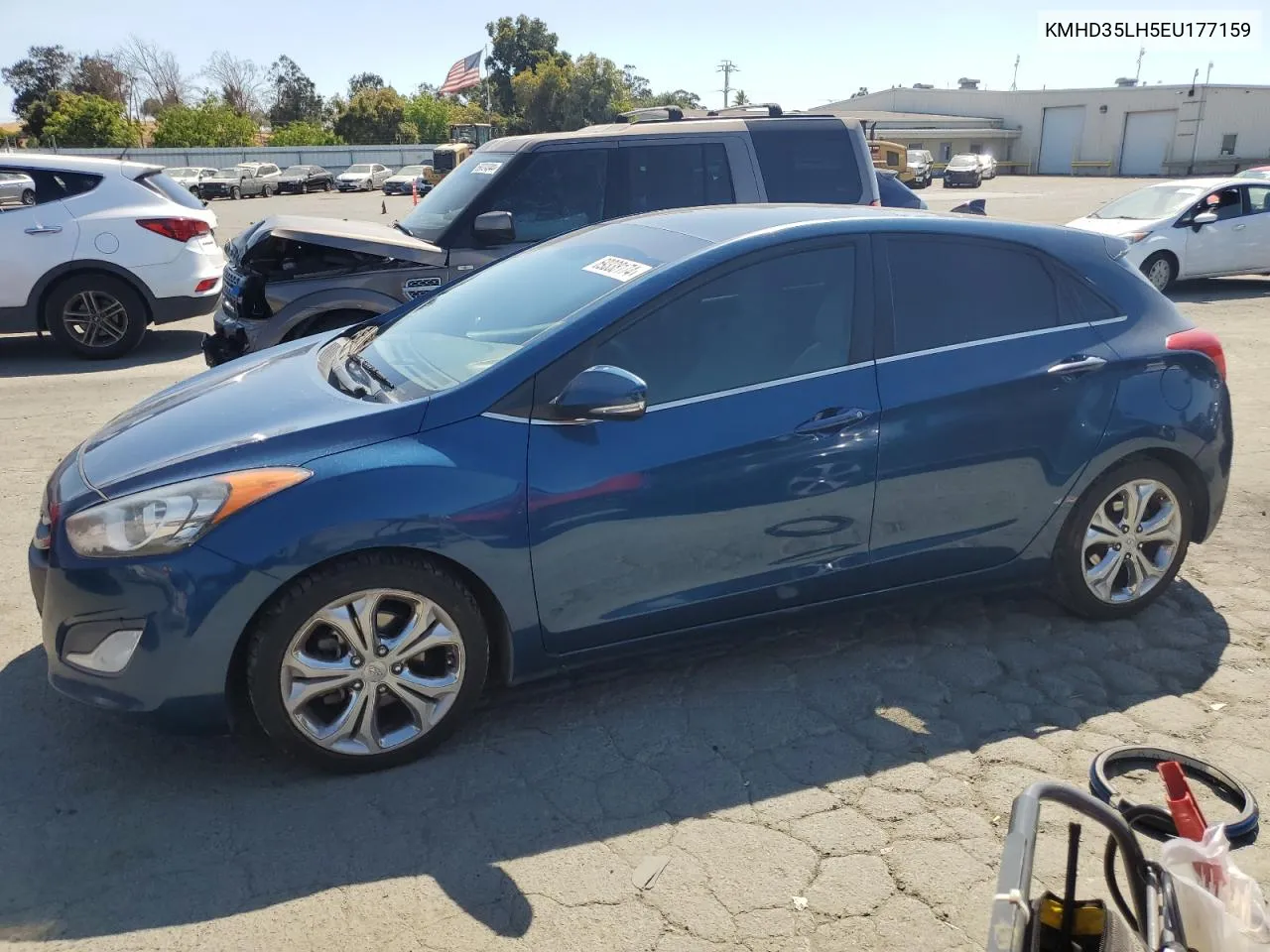 2014 Hyundai Elantra Gt VIN: KMHD35LH5EU177159 Lot: 69338174