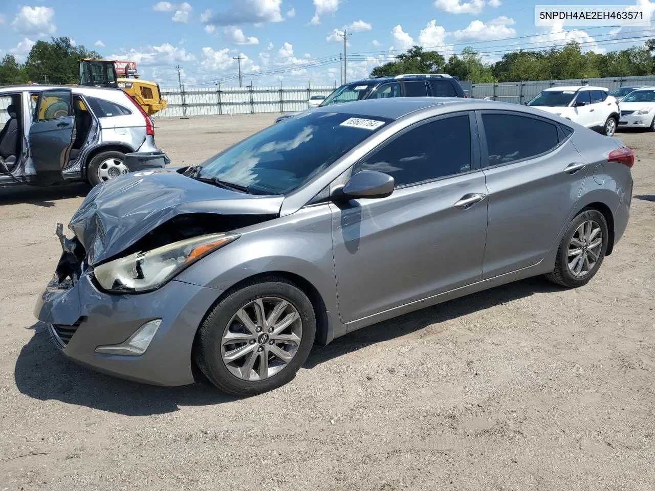 5NPDH4AE2EH463571 2014 Hyundai Elantra Se