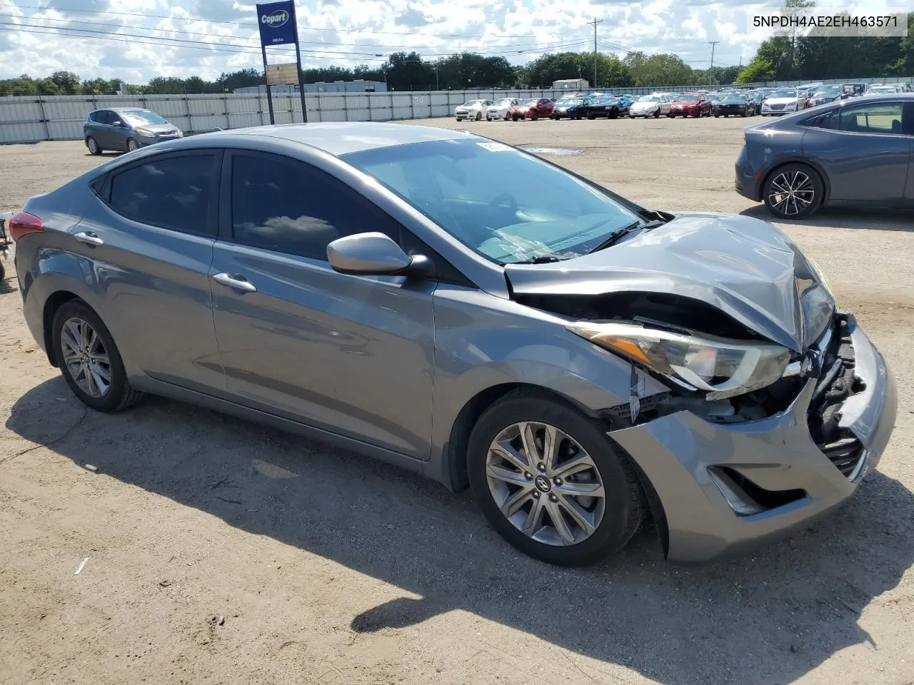 5NPDH4AE2EH463571 2014 Hyundai Elantra Se