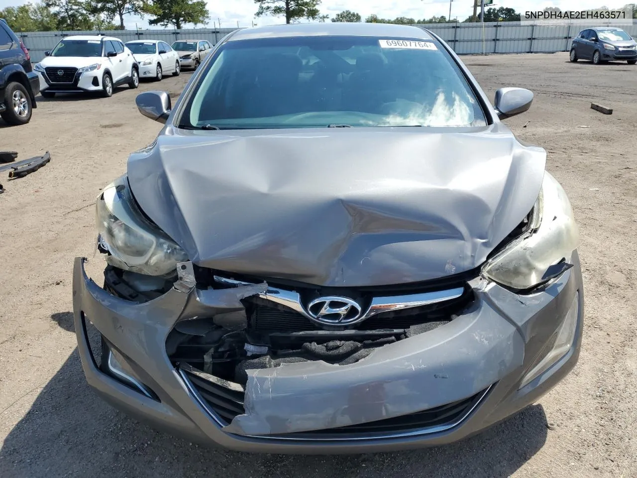 2014 Hyundai Elantra Se VIN: 5NPDH4AE2EH463571 Lot: 69607764