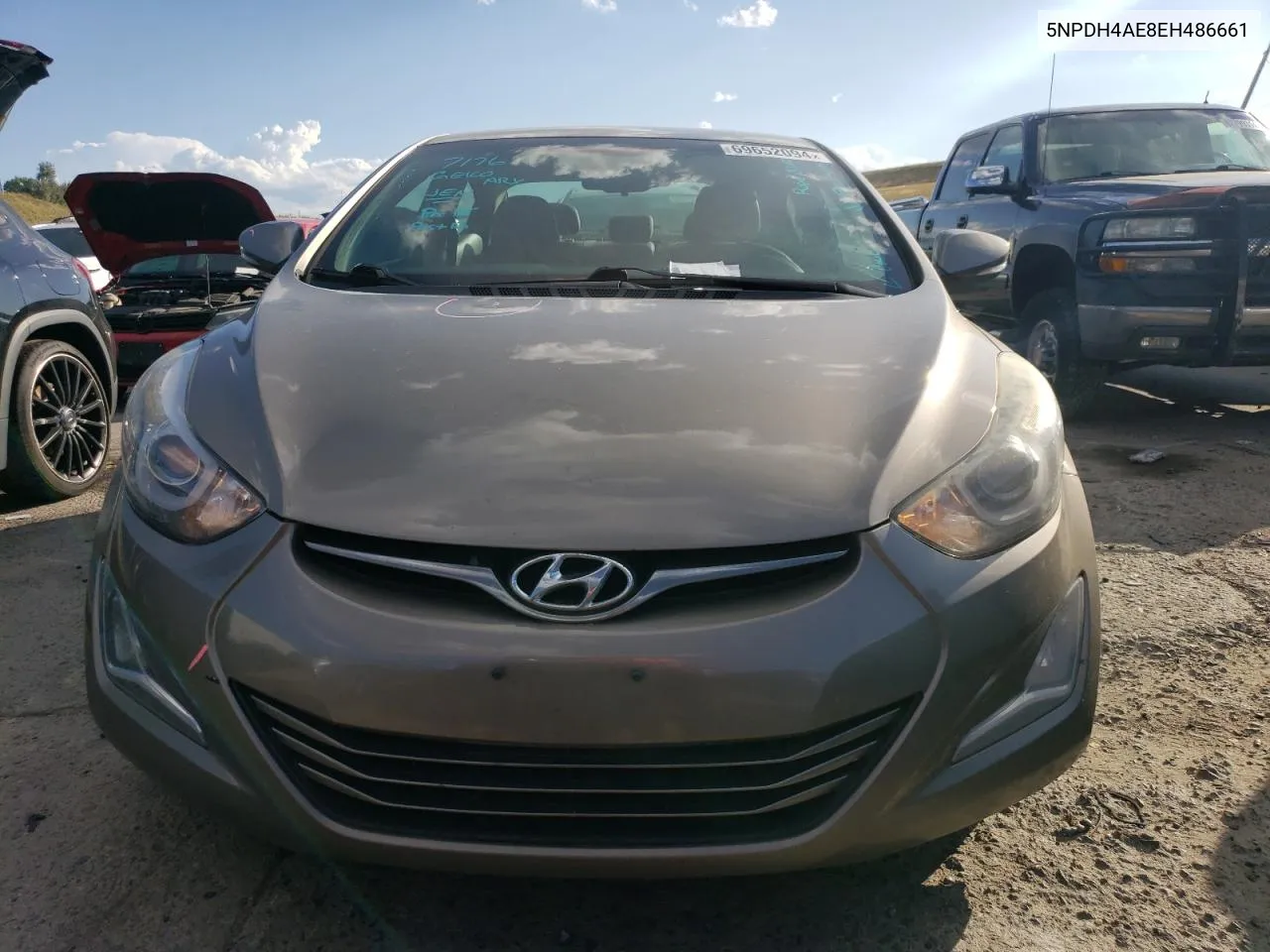 5NPDH4AE8EH486661 2014 Hyundai Elantra Se