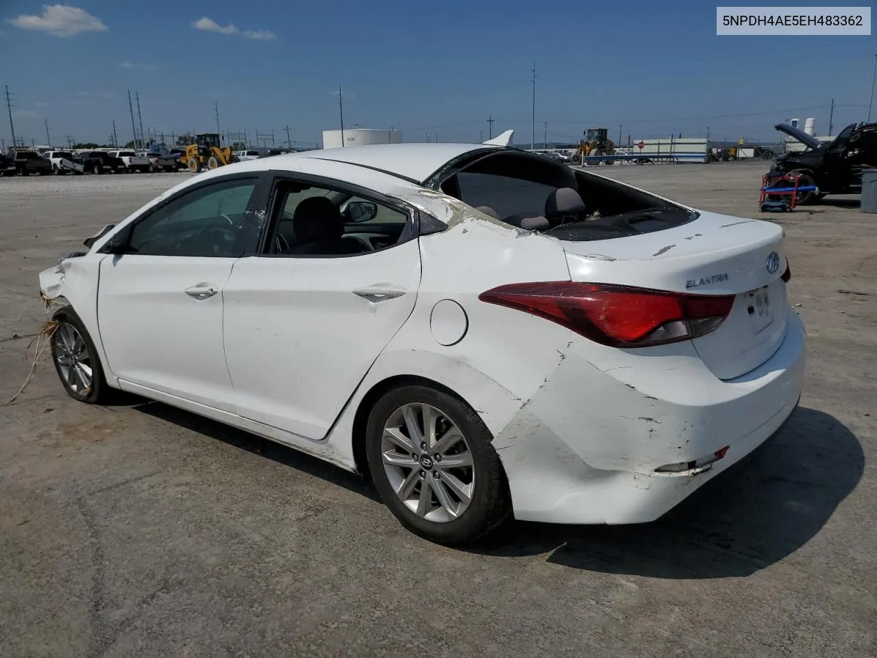 2014 Hyundai Elantra Se VIN: 5NPDH4AE5EH483362 Lot: 69702634