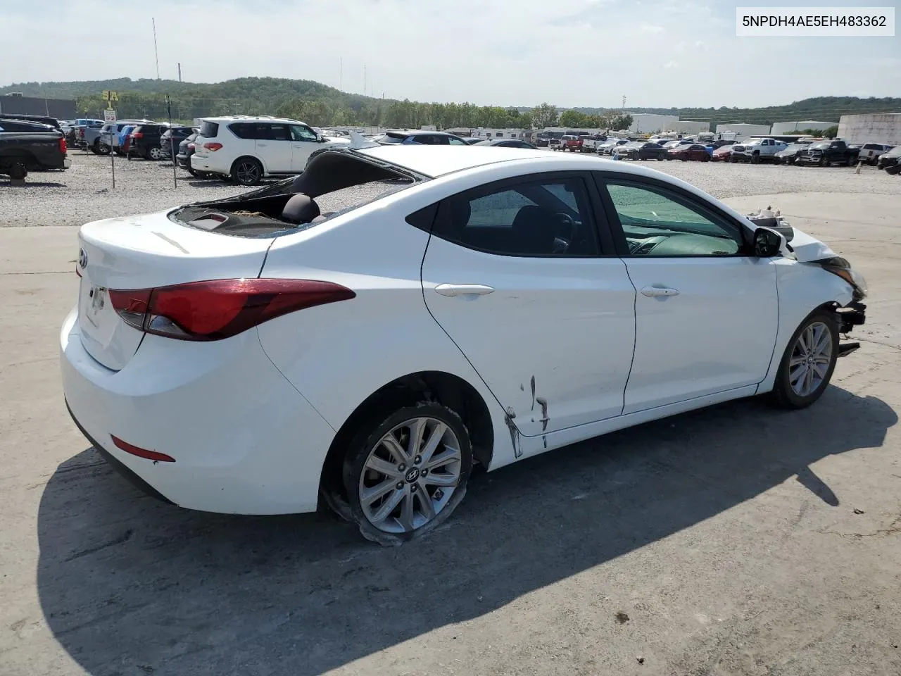 5NPDH4AE5EH483362 2014 Hyundai Elantra Se