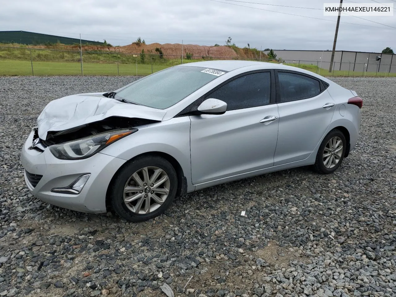 KMHDH4AEXEU146221 2014 Hyundai Elantra Se