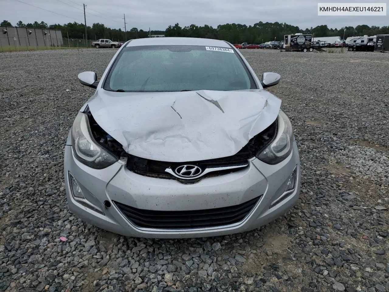 KMHDH4AEXEU146221 2014 Hyundai Elantra Se