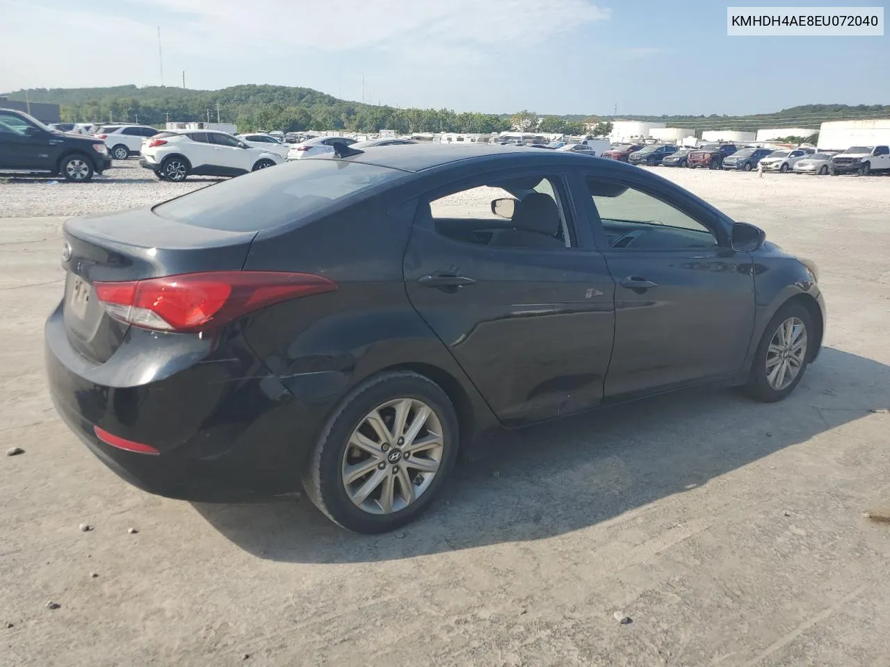 KMHDH4AE8EU072040 2014 Hyundai Elantra Se