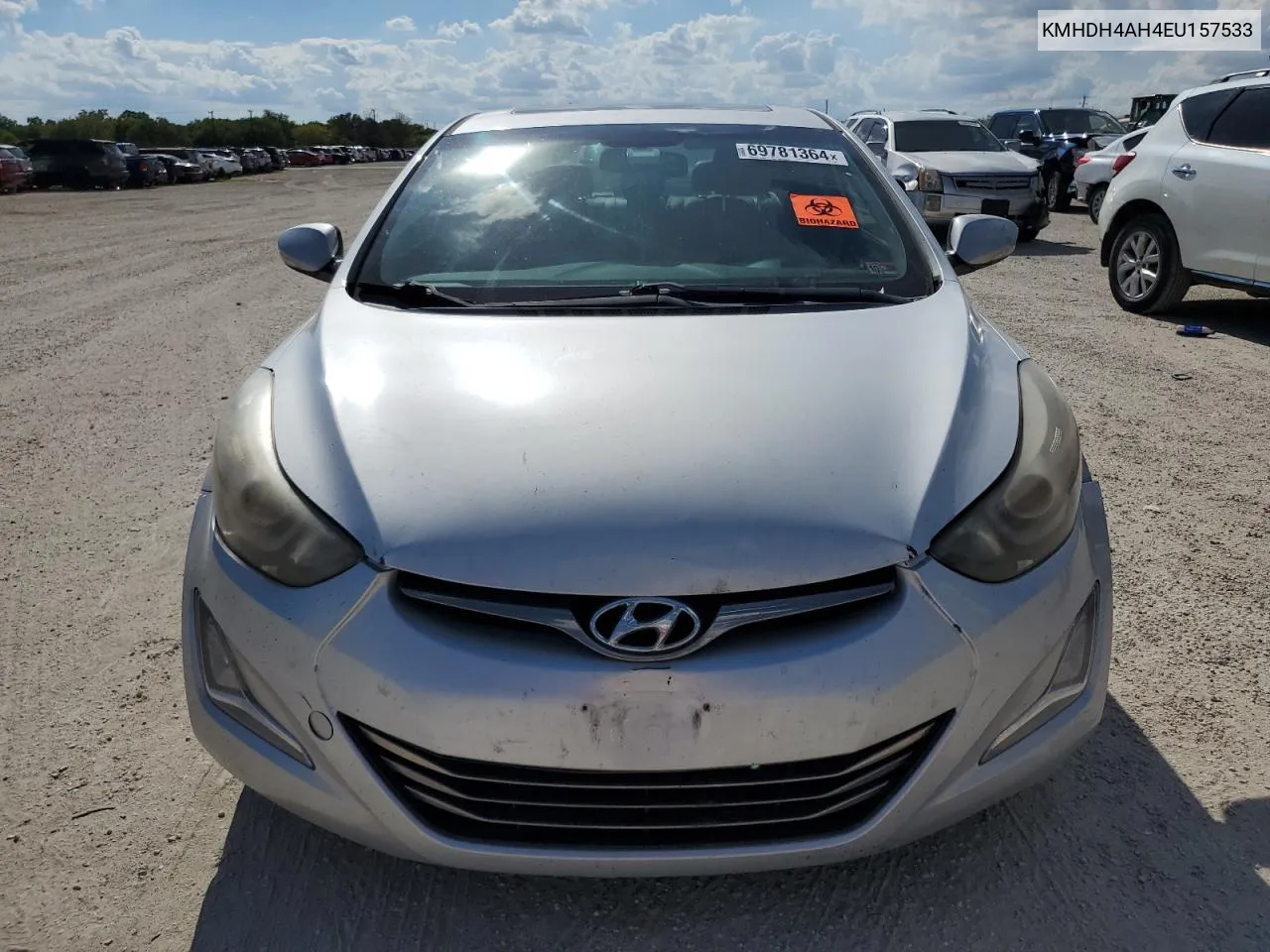 KMHDH4AH4EU157533 2014 Hyundai Elantra Se