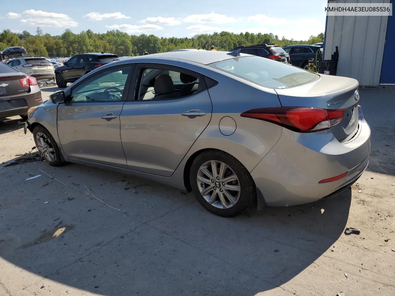 KMHDH4AE3EU085536 2014 Hyundai Elantra Se