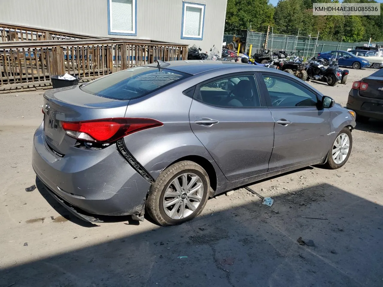 KMHDH4AE3EU085536 2014 Hyundai Elantra Se