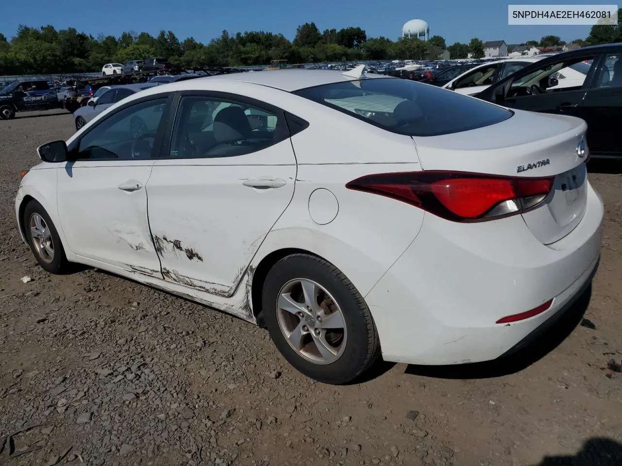 5NPDH4AE2EH462081 2014 Hyundai Elantra Se