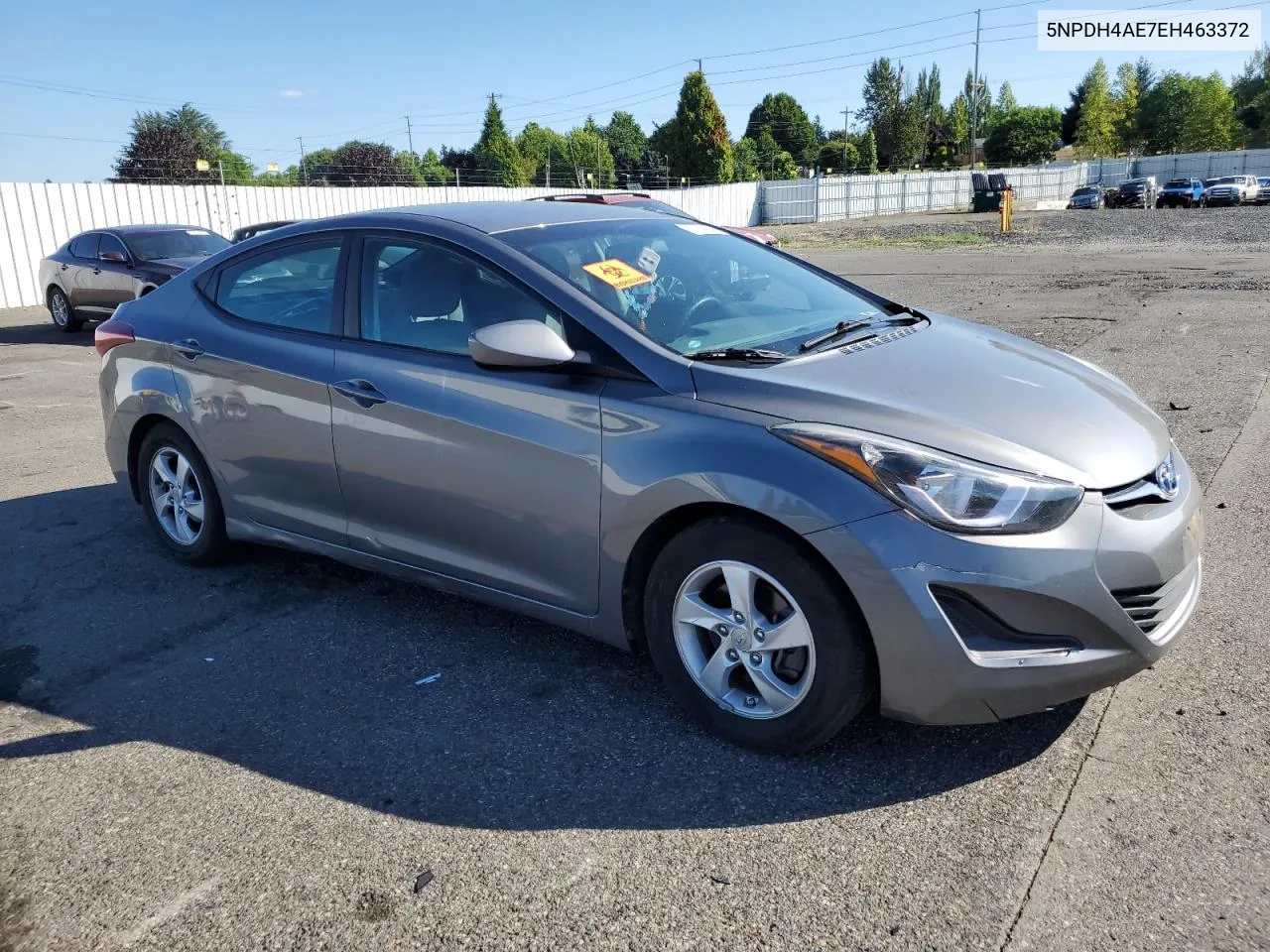 2014 Hyundai Elantra Se VIN: 5NPDH4AE7EH463372 Lot: 70014484