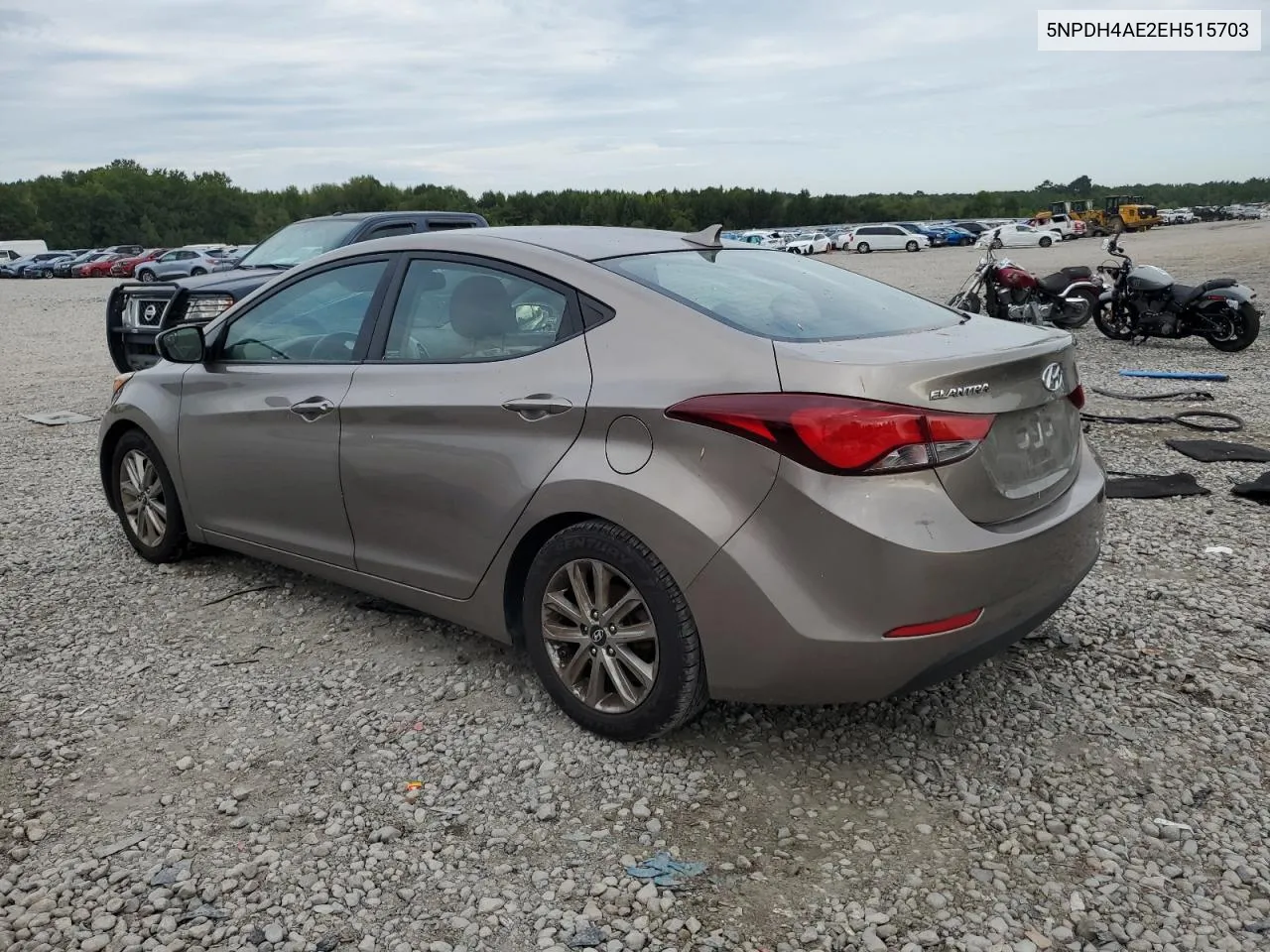 2014 Hyundai Elantra Se VIN: 5NPDH4AE2EH515703 Lot: 70100364