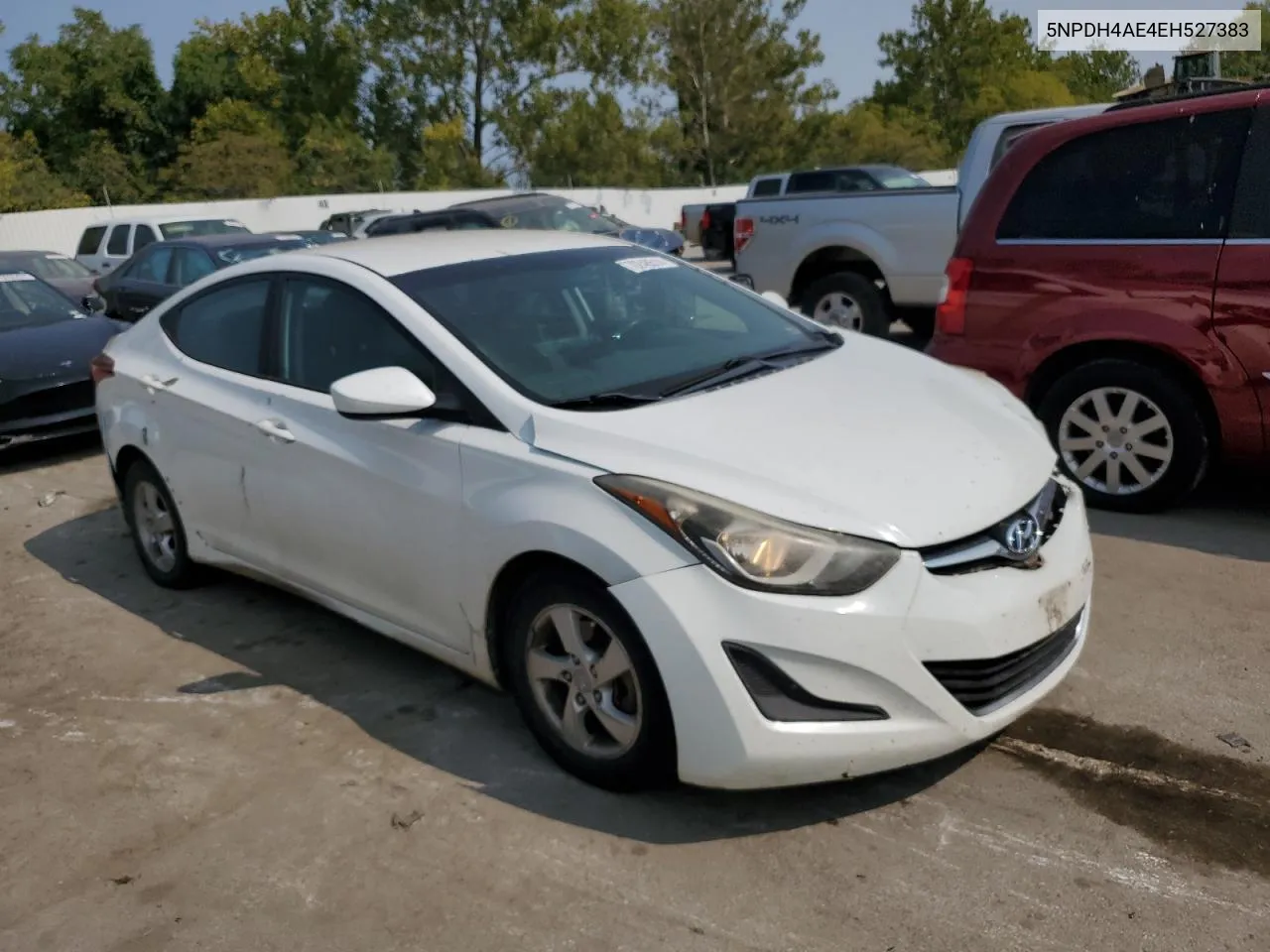 2014 Hyundai Elantra Se VIN: 5NPDH4AE4EH527383 Lot: 70248514