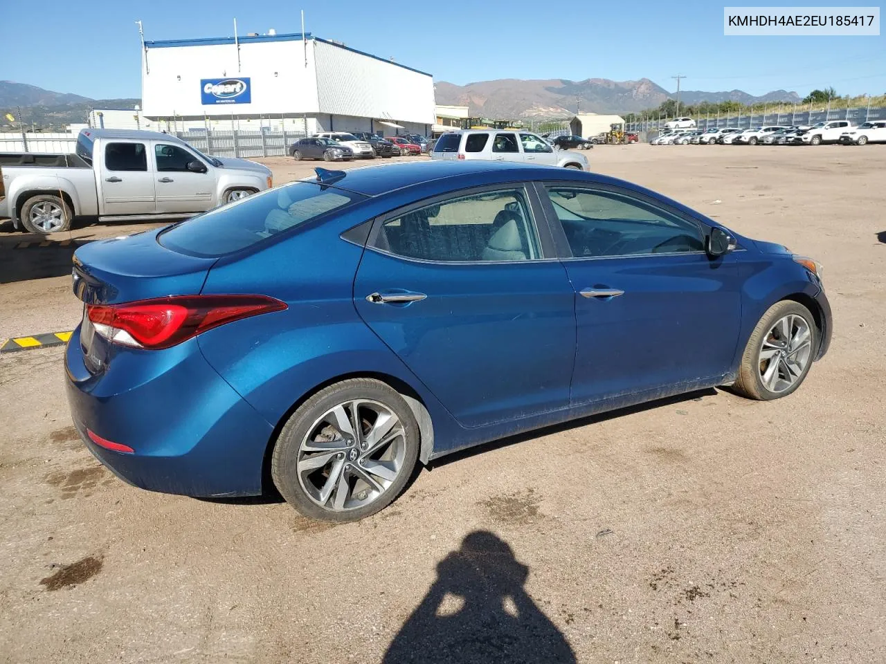 KMHDH4AE2EU185417 2014 Hyundai Elantra Se