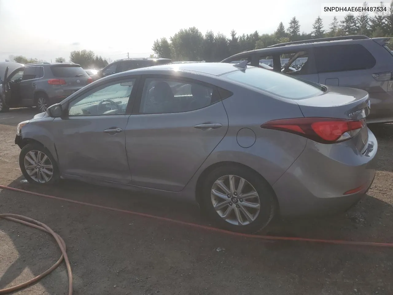 2014 Hyundai Elantra Se VIN: 5NPDH4AE6EH487534 Lot: 70482634