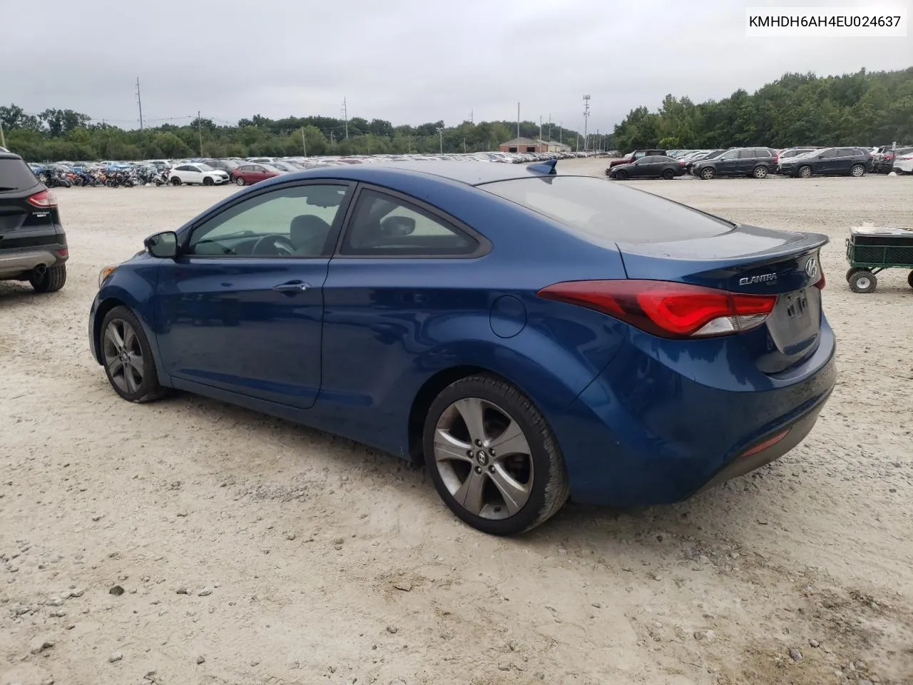 2014 Hyundai Elantra Coupe Gs VIN: KMHDH6AH4EU024637 Lot: 70559304