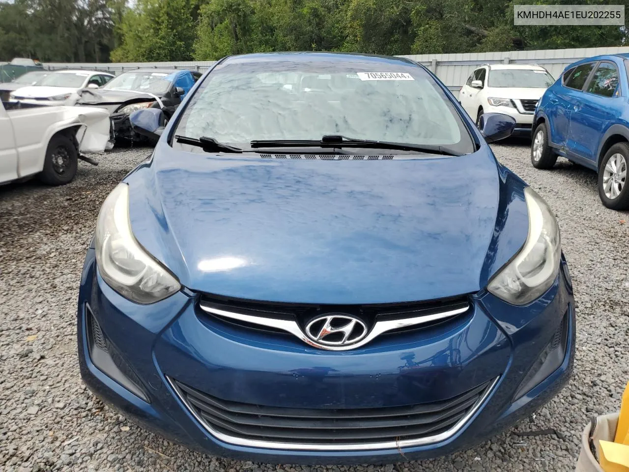 KMHDH4AE1EU202255 2014 Hyundai Elantra Se