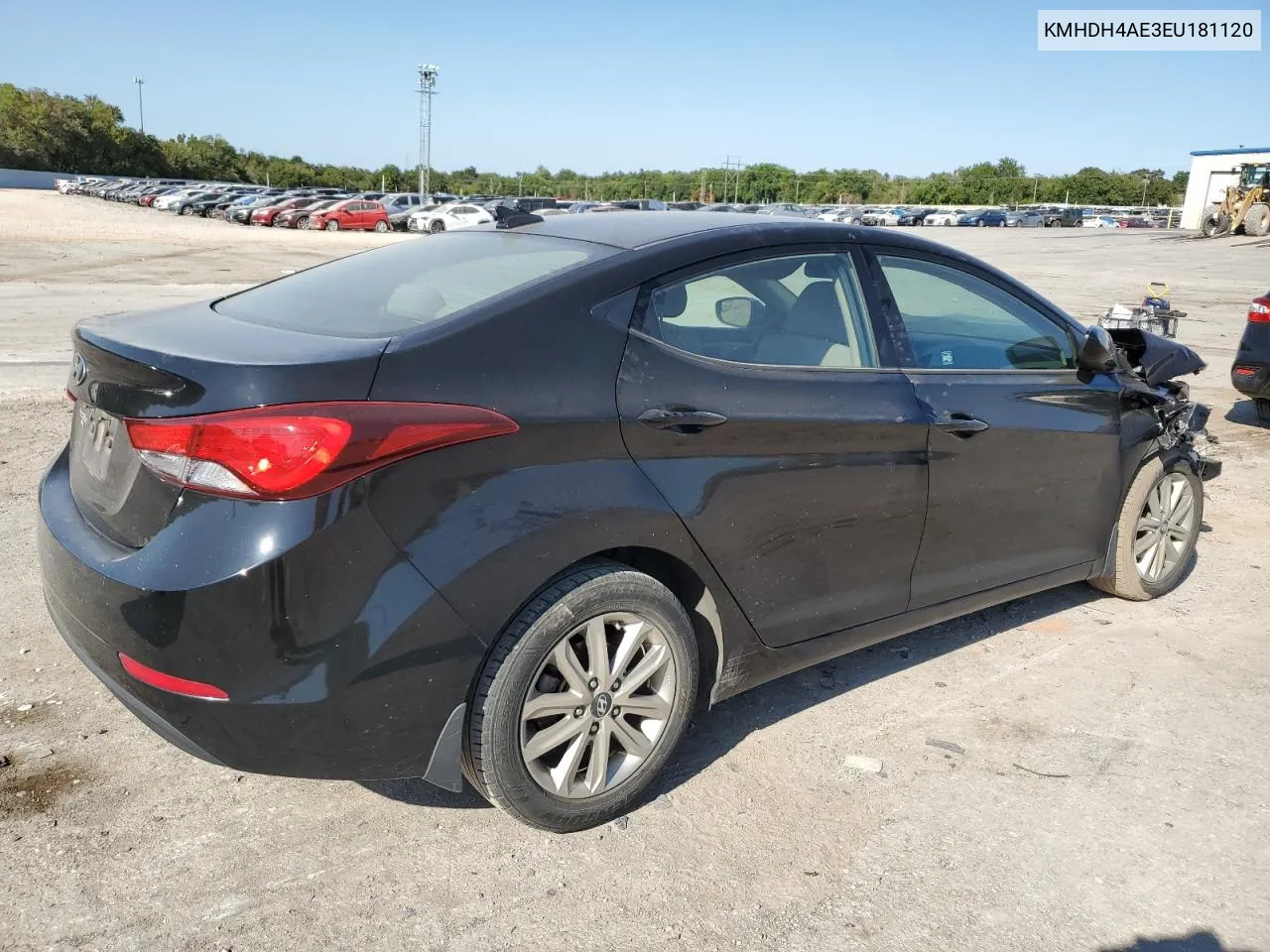 KMHDH4AE3EU181120 2014 Hyundai Elantra Se