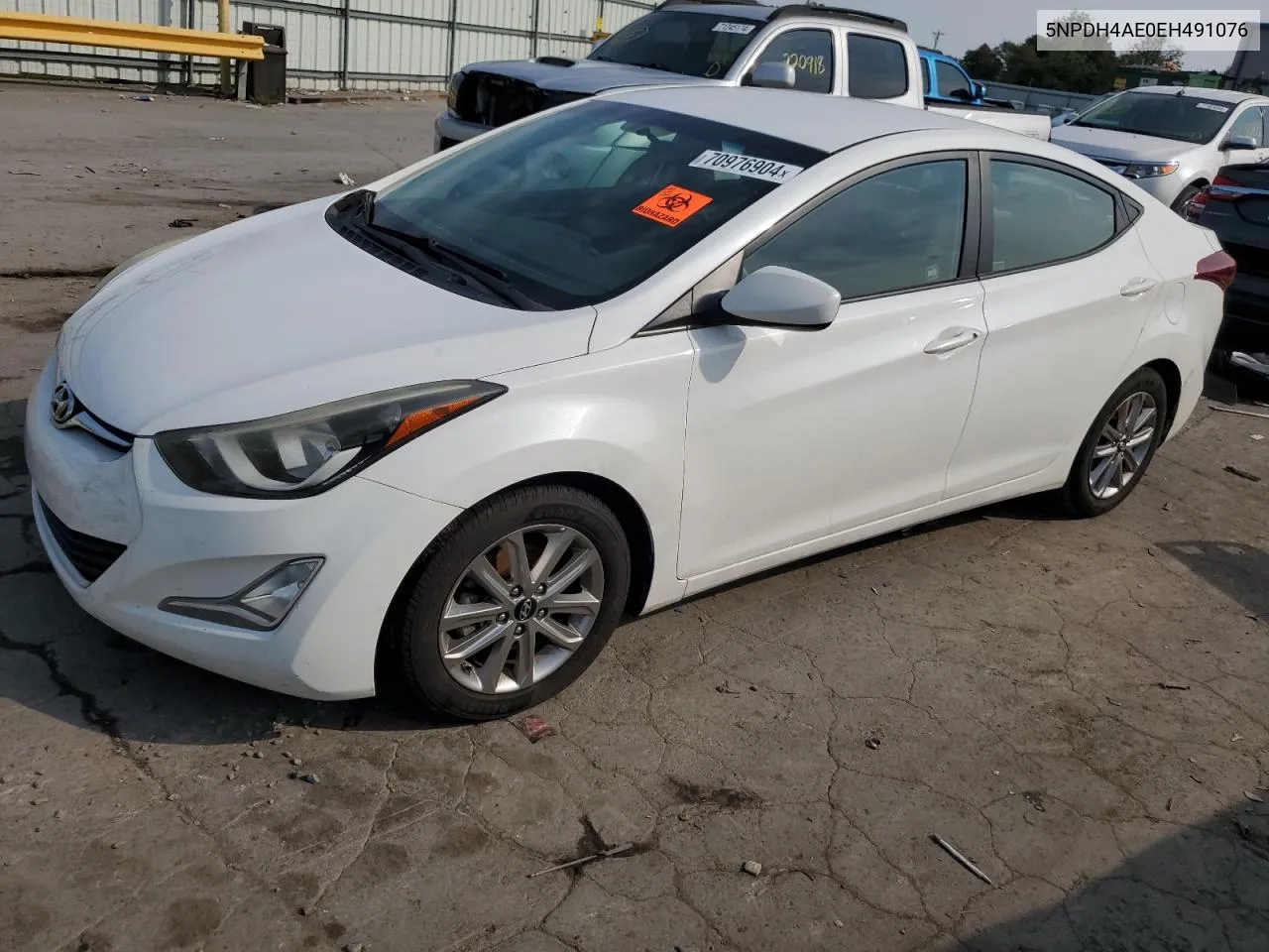 5NPDH4AE0EH491076 2014 Hyundai Elantra Se