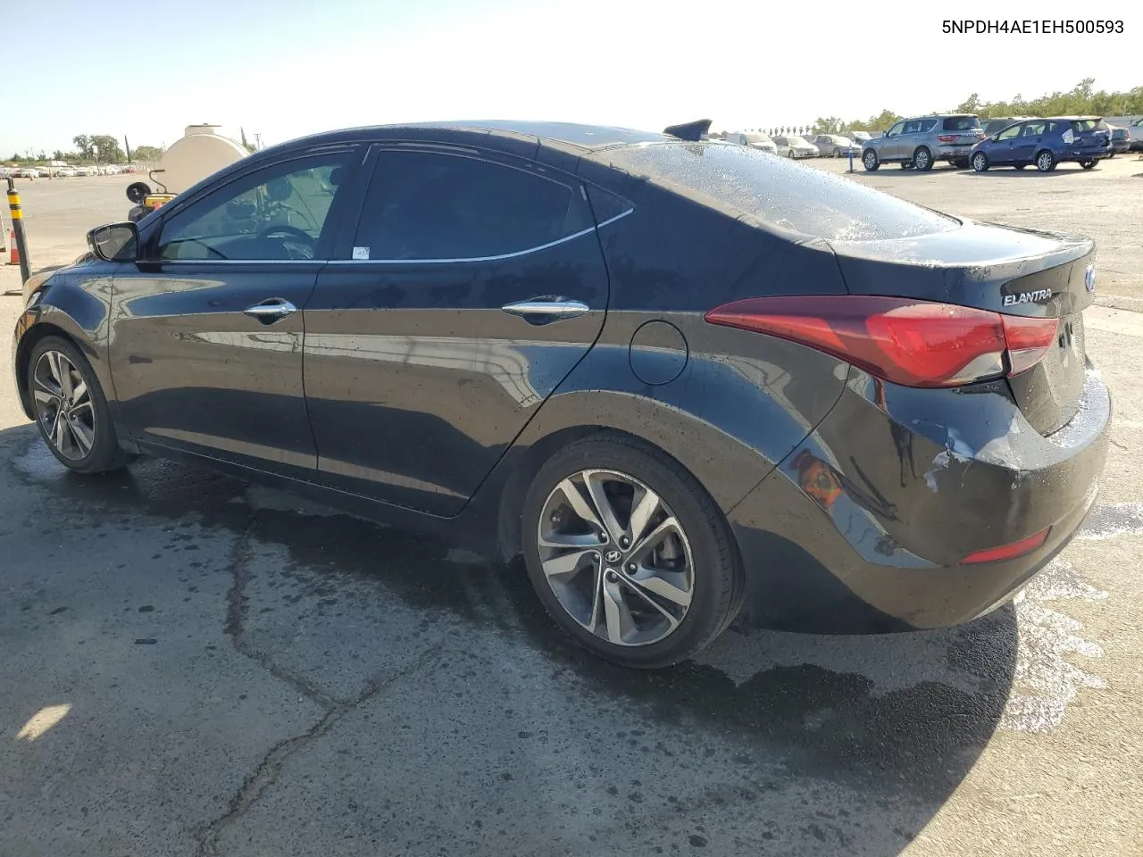 2014 Hyundai Elantra Se VIN: 5NPDH4AE1EH500593 Lot: 71132004