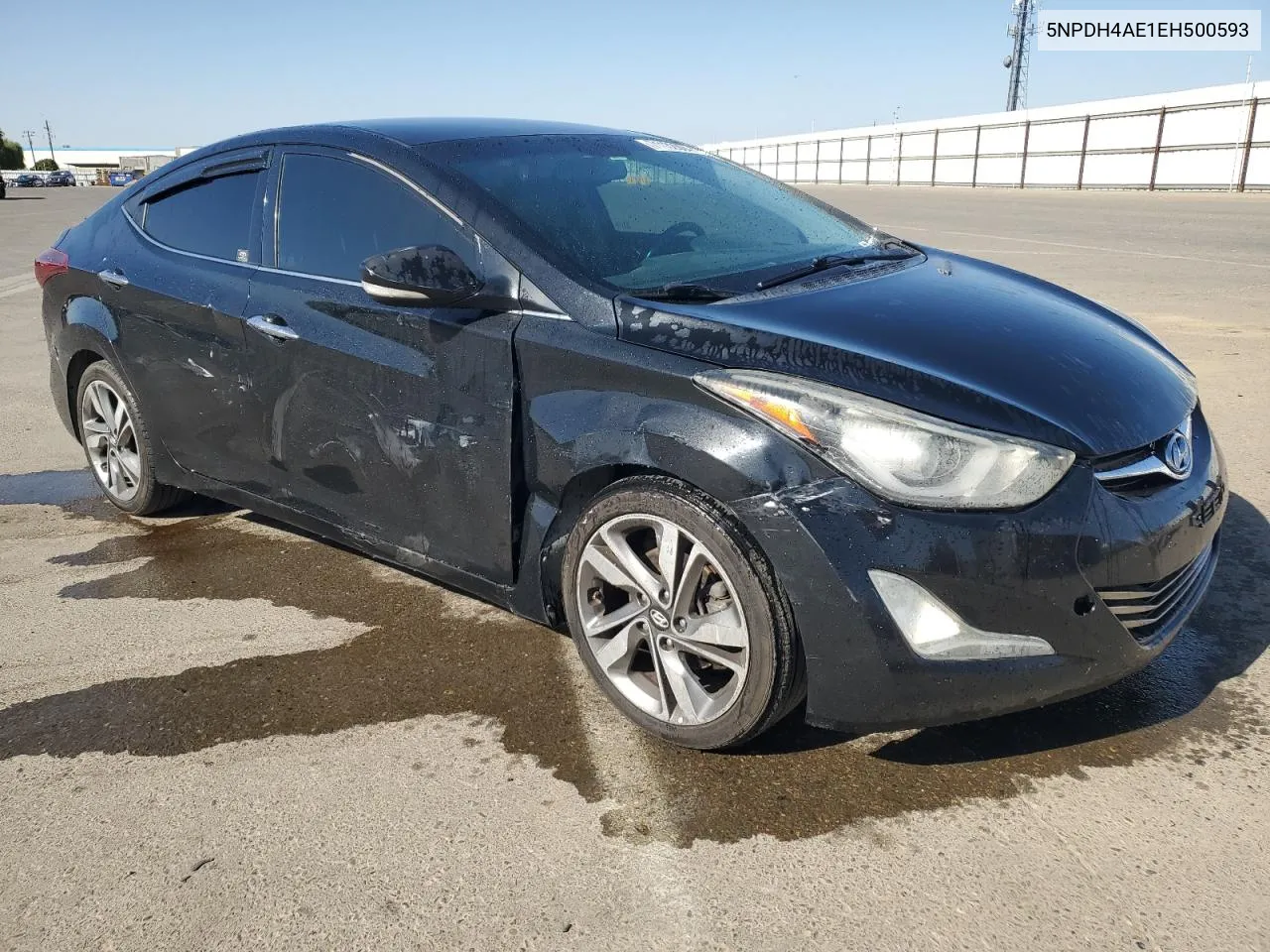 2014 Hyundai Elantra Se VIN: 5NPDH4AE1EH500593 Lot: 71132004