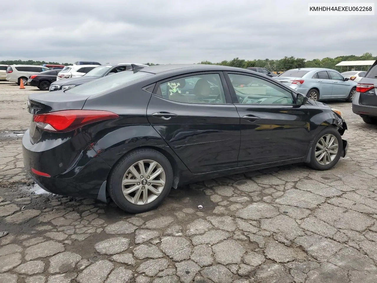 2014 Hyundai Elantra Se VIN: KMHDH4AEXEU062268 Lot: 71155104