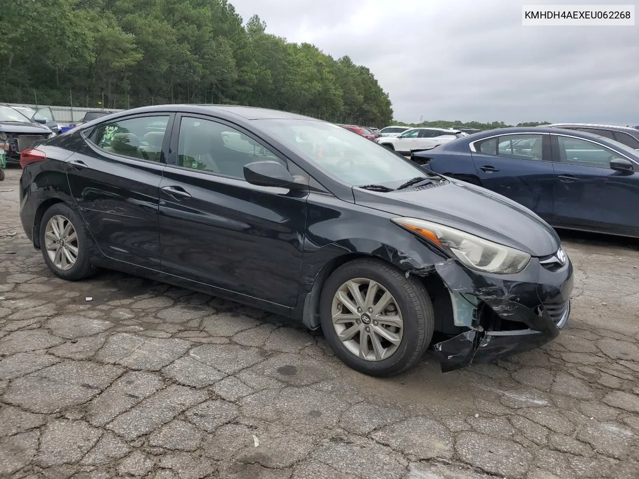 2014 Hyundai Elantra Se VIN: KMHDH4AEXEU062268 Lot: 71155104