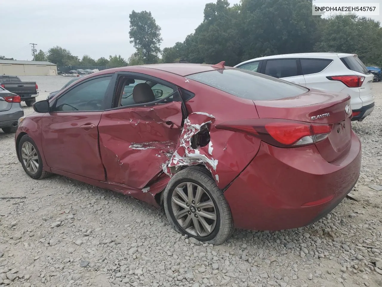 5NPDH4AE2EH545767 2014 Hyundai Elantra Se