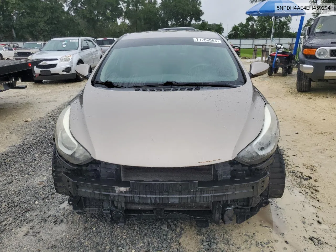 2014 Hyundai Elantra Se VIN: 5NPDH4AE4EH459294 Lot: 71206664