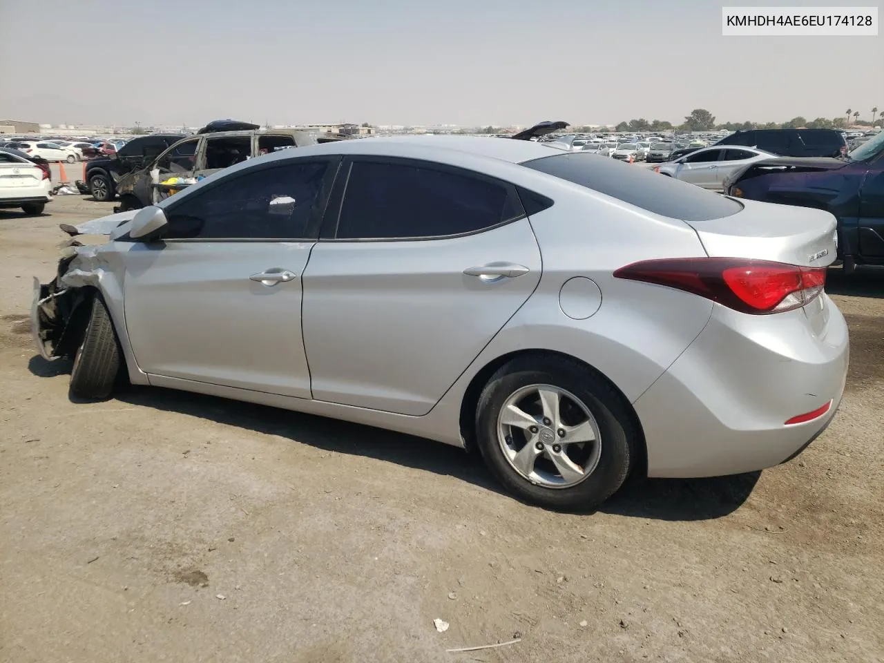 2014 Hyundai Elantra Se VIN: KMHDH4AE6EU174128 Lot: 71210244