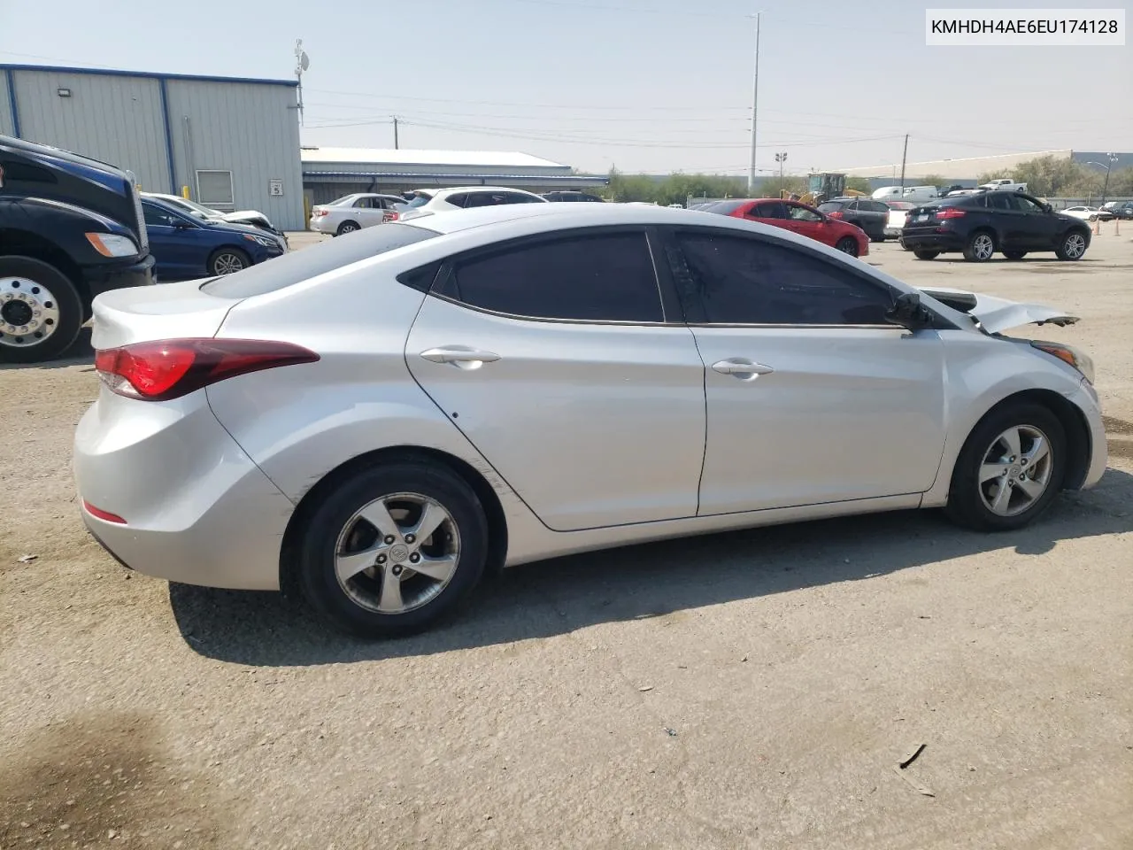 KMHDH4AE6EU174128 2014 Hyundai Elantra Se