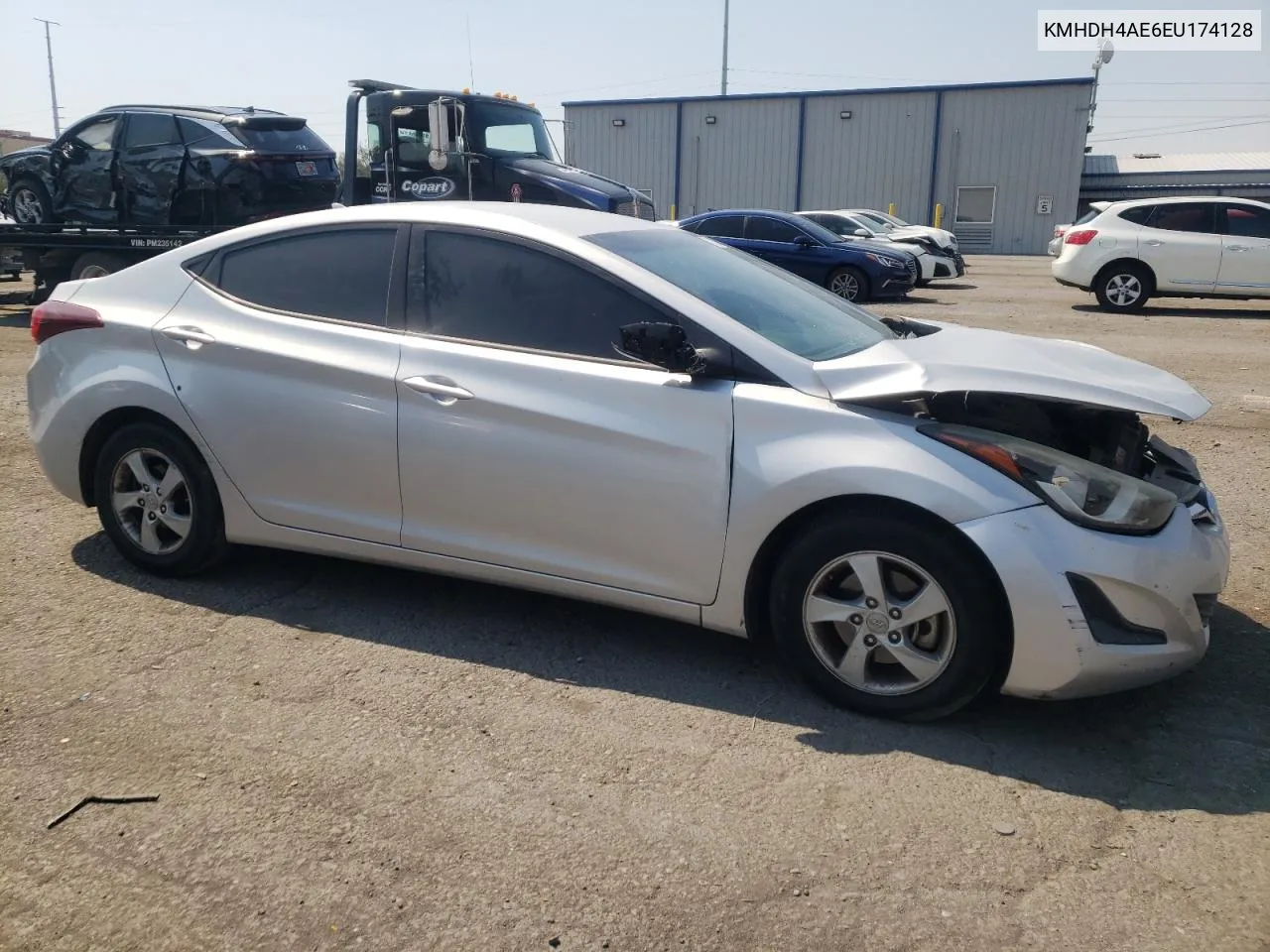 2014 Hyundai Elantra Se VIN: KMHDH4AE6EU174128 Lot: 71210244