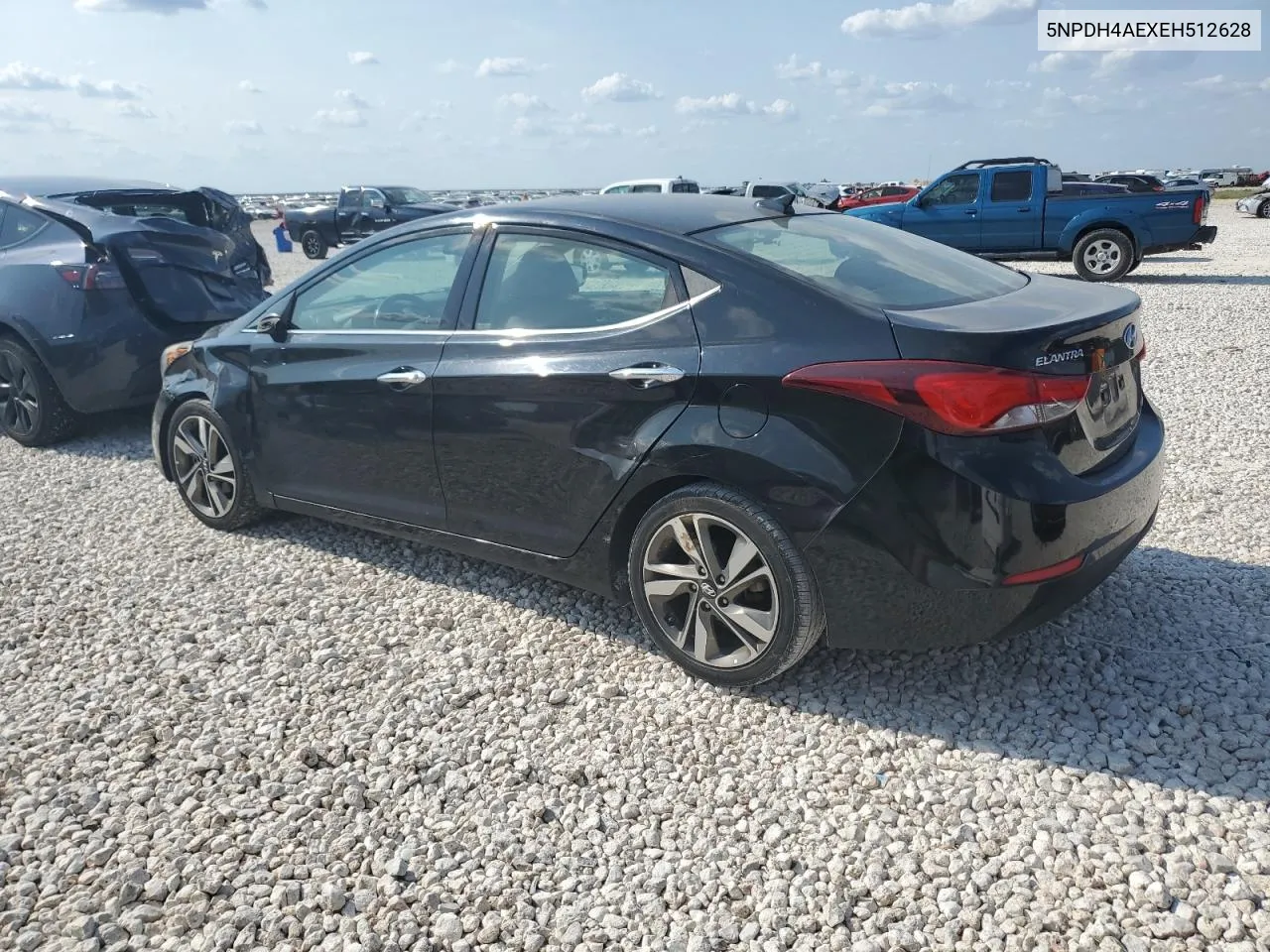 2014 Hyundai Elantra Se VIN: 5NPDH4AEXEH512628 Lot: 71261174