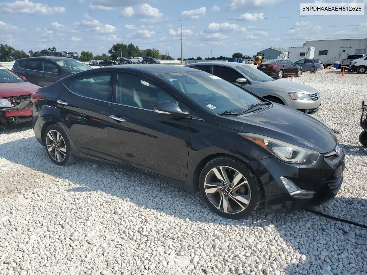 2014 Hyundai Elantra Se VIN: 5NPDH4AEXEH512628 Lot: 71261174