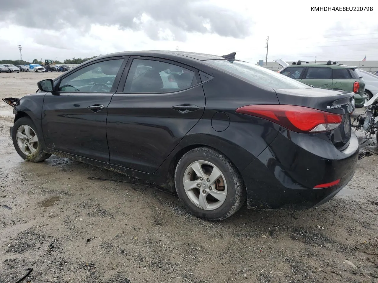 2014 Hyundai Elantra Se VIN: KMHDH4AE8EU220798 Lot: 71423414