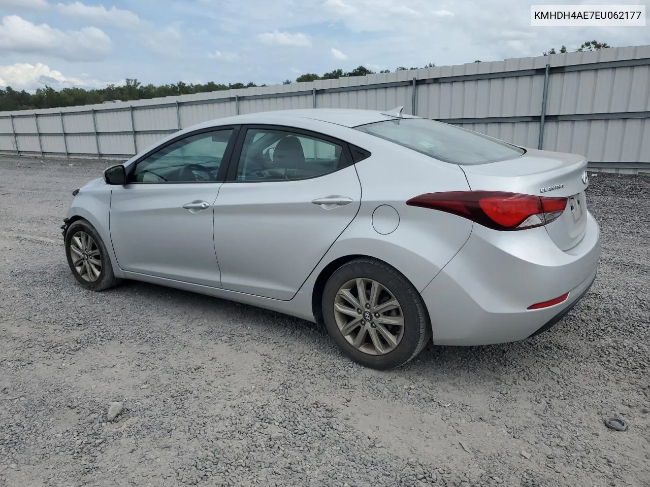 2014 Hyundai Elantra Se VIN: KMHDH4AE7EU062177 Lot: 71703504