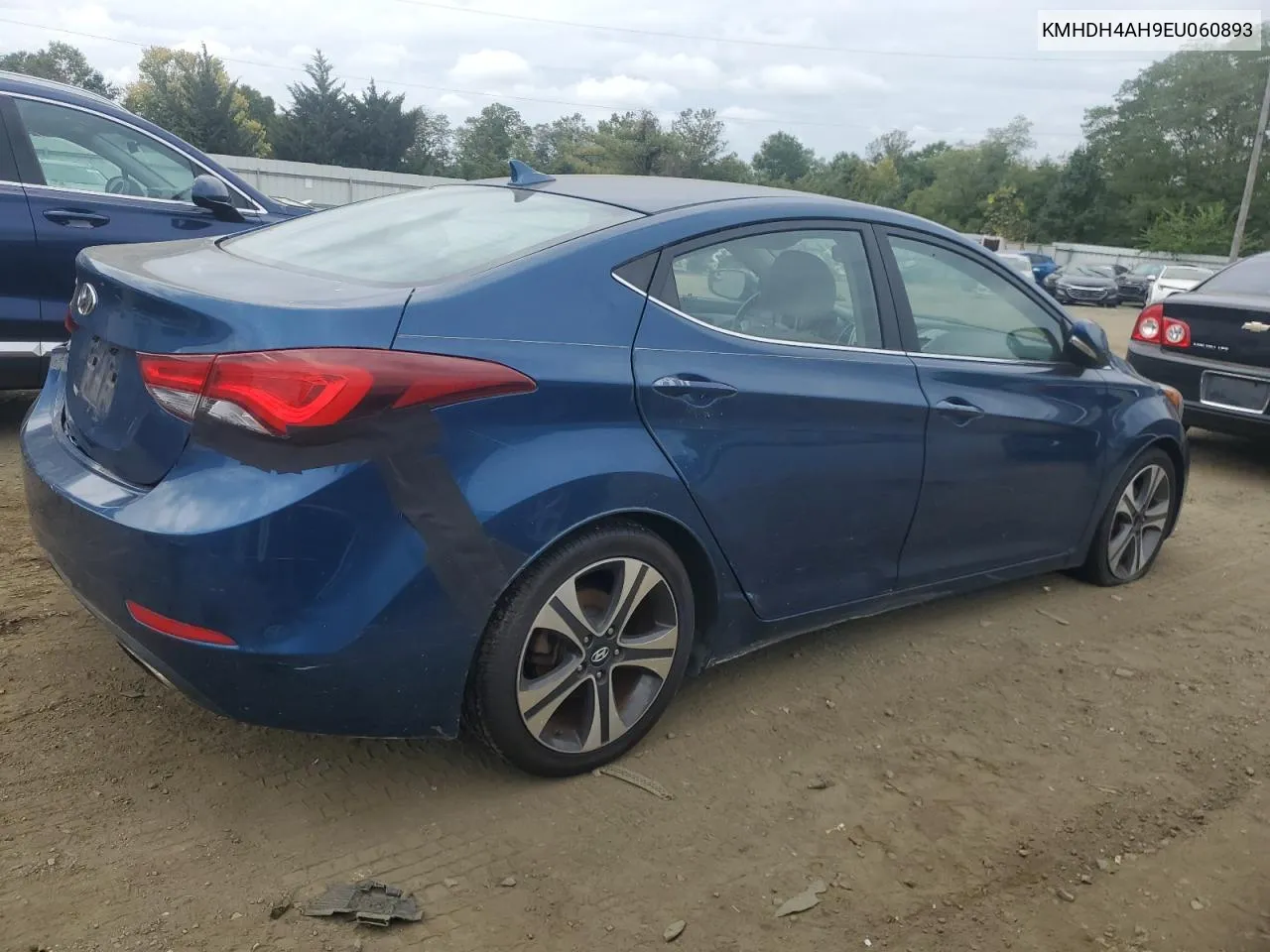 2014 Hyundai Elantra Se VIN: KMHDH4AH9EU060893 Lot: 71825124