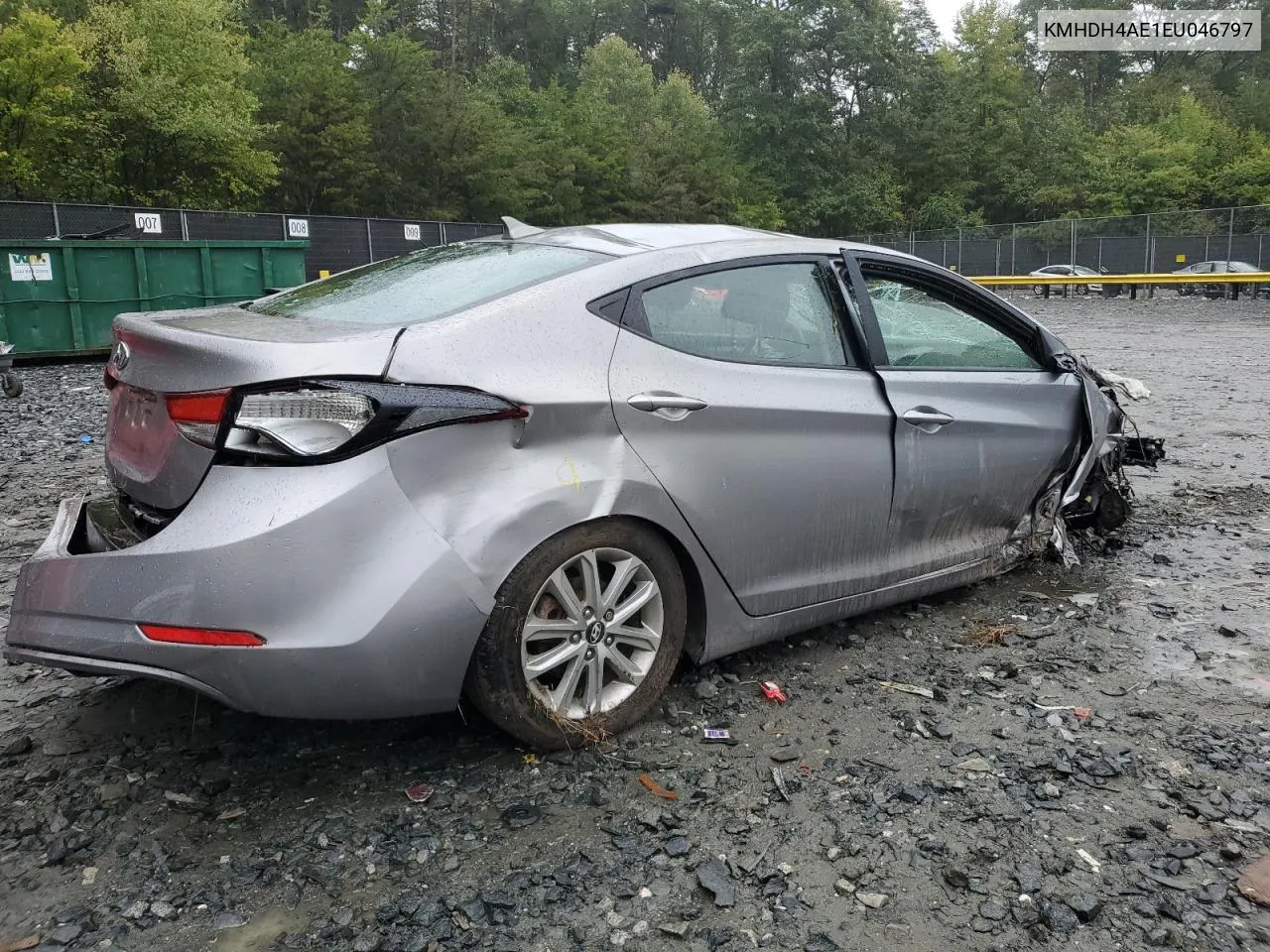 KMHDH4AE1EU046797 2014 Hyundai Elantra Se