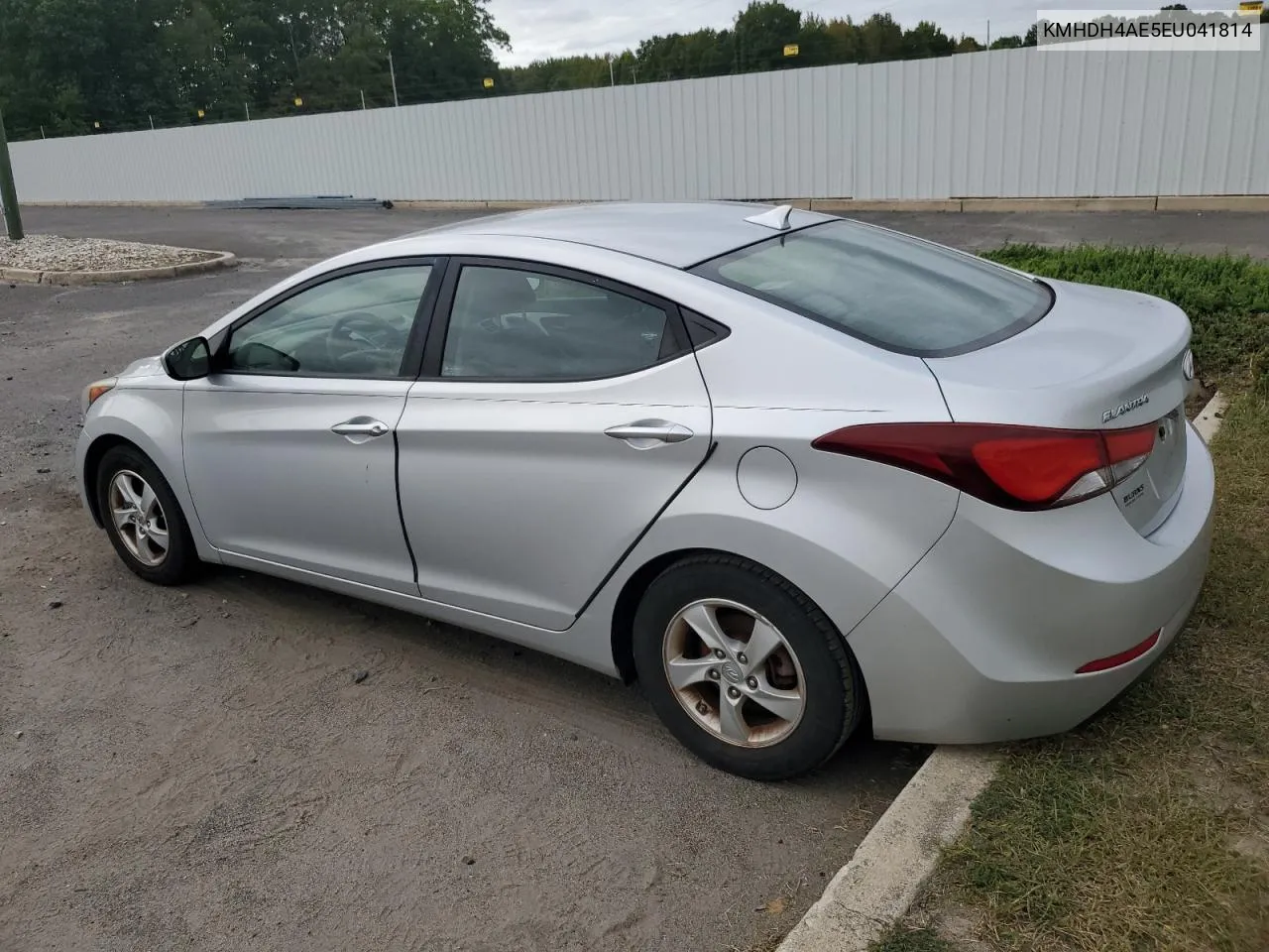 KMHDH4AE5EU041814 2014 Hyundai Elantra Se