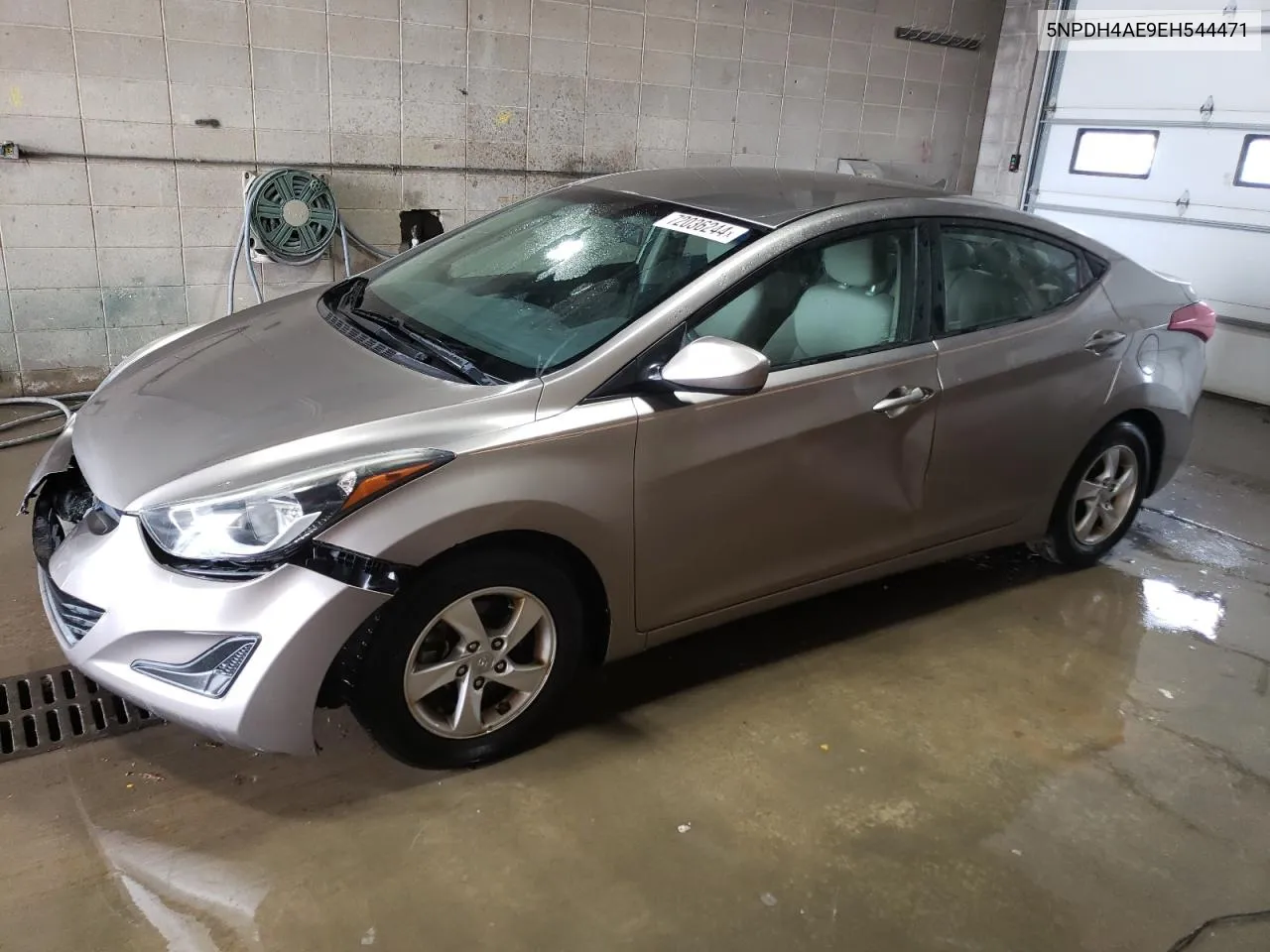 2014 Hyundai Elantra Se VIN: 5NPDH4AE9EH544471 Lot: 72036244