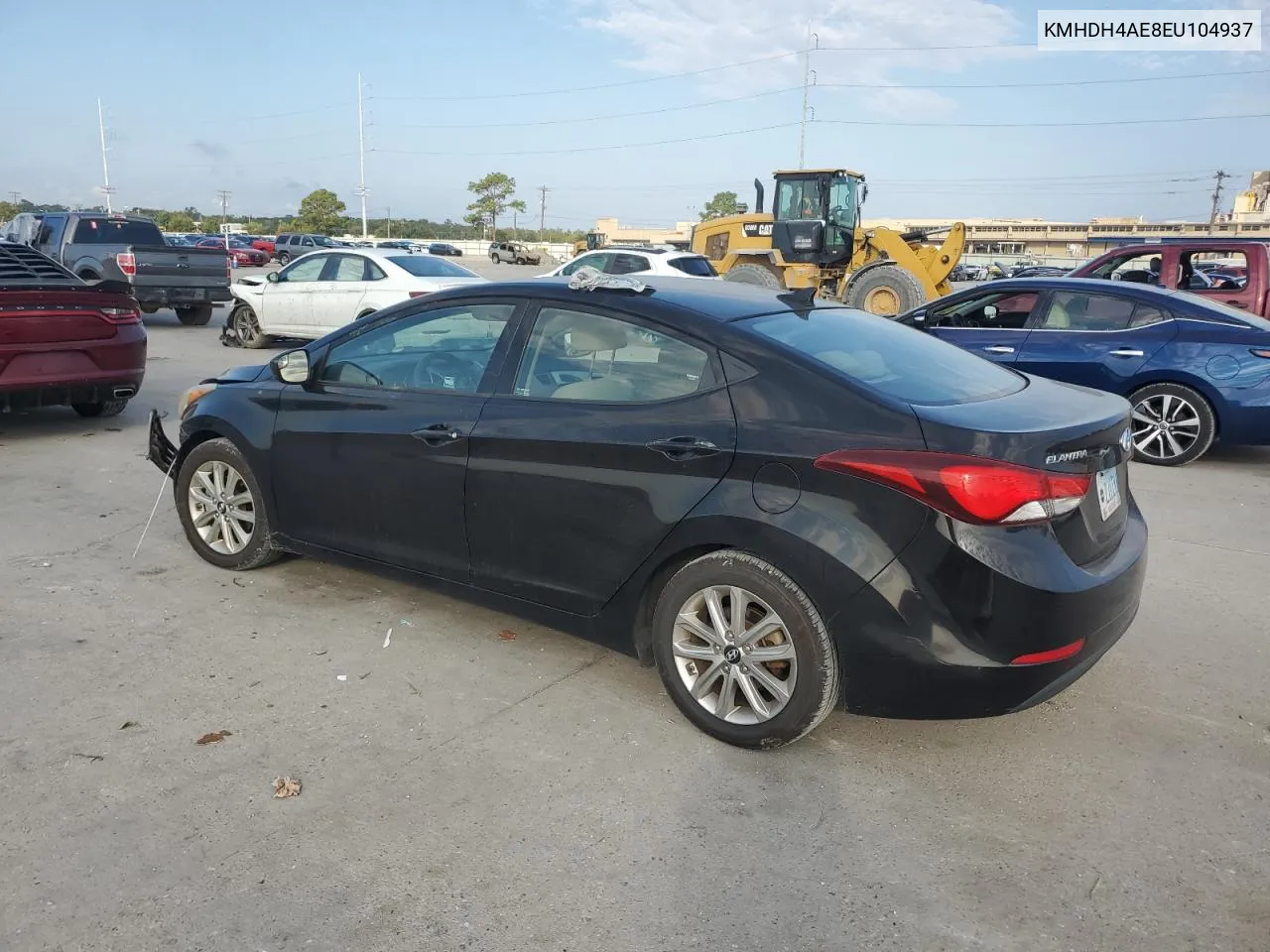 2014 Hyundai Elantra Se VIN: KMHDH4AE8EU104937 Lot: 72048914