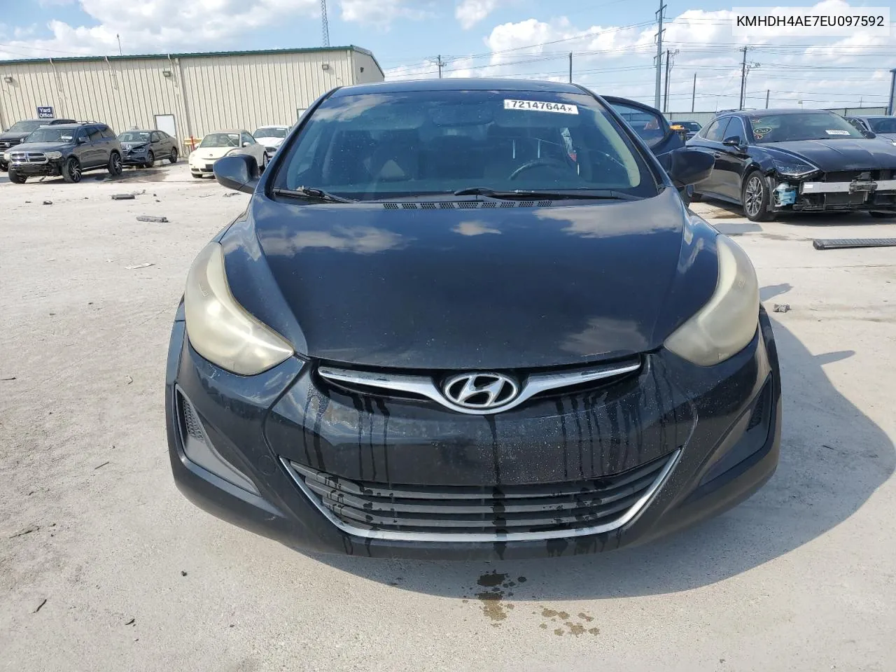 2014 Hyundai Elantra Se VIN: KMHDH4AE7EU097592 Lot: 72147644