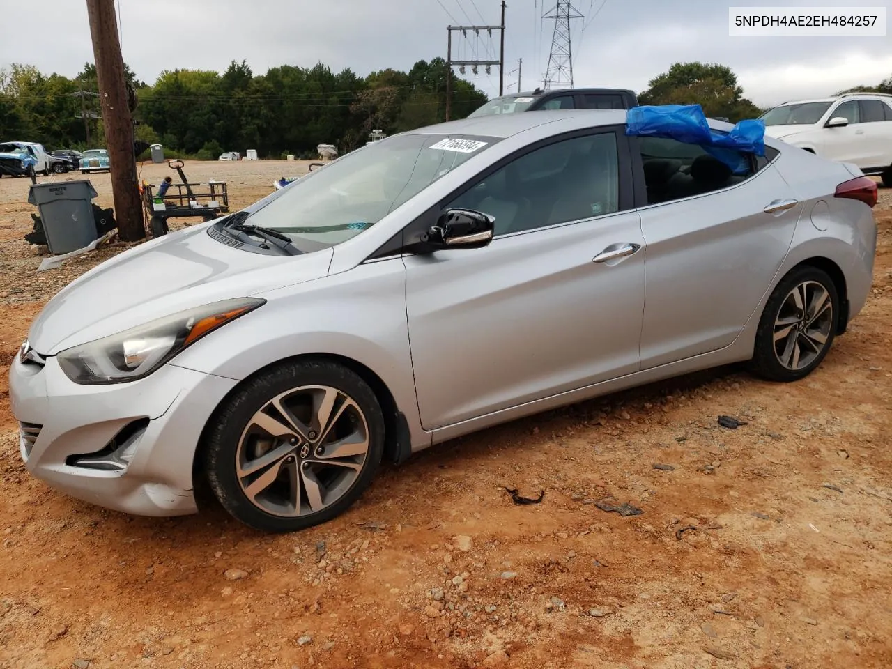 2014 Hyundai Elantra Se VIN: 5NPDH4AE2EH484257 Lot: 72166594