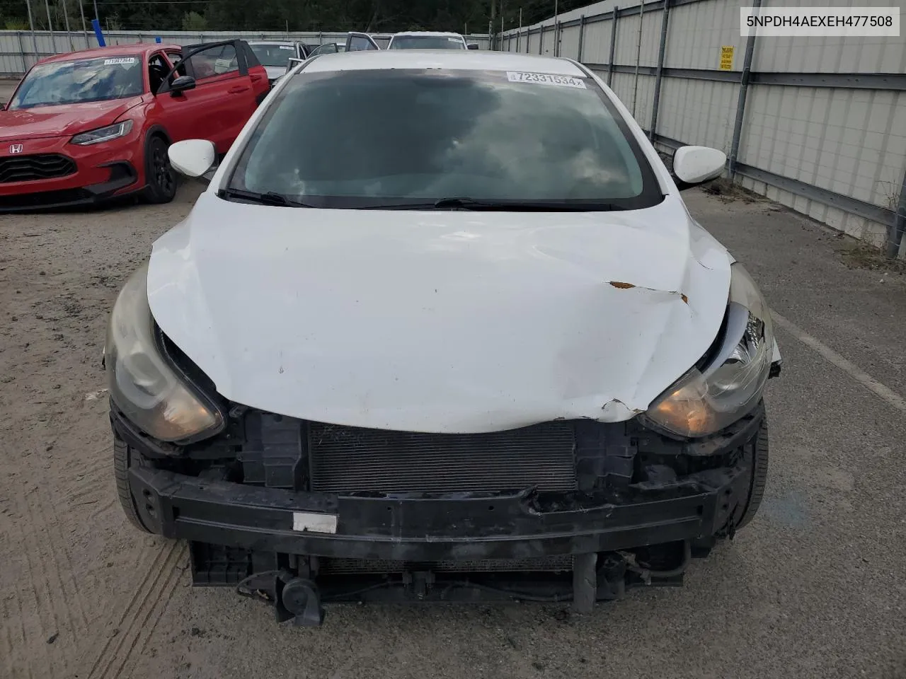 5NPDH4AEXEH477508 2014 Hyundai Elantra Se