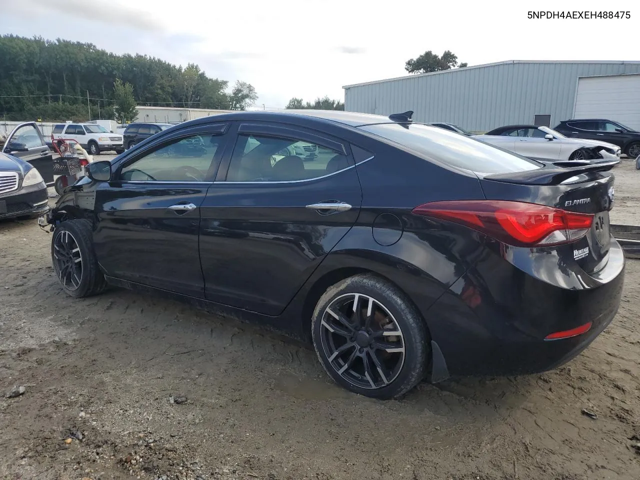 2014 Hyundai Elantra Se VIN: 5NPDH4AEXEH488475 Lot: 72446224