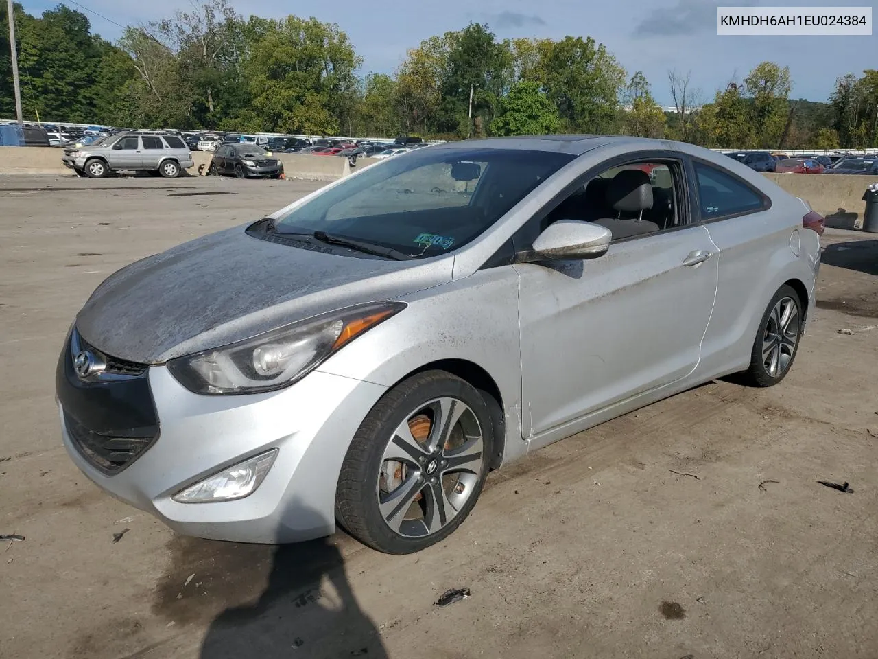 2014 Hyundai Elantra Coupe Gs VIN: KMHDH6AH1EU024384 Lot: 72448234