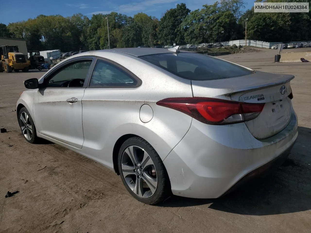 KMHDH6AH1EU024384 2014 Hyundai Elantra Coupe Gs