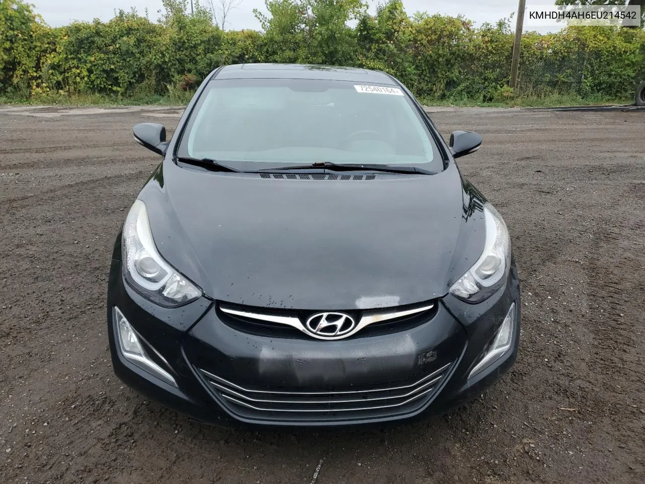 KMHDH4AH6EU214542 2014 Hyundai Elantra Se